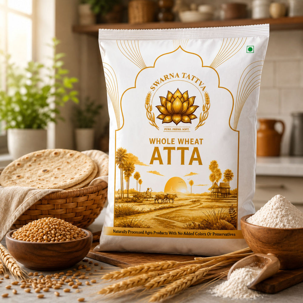 Swarnatattva Whole Wheat Atta - 500g