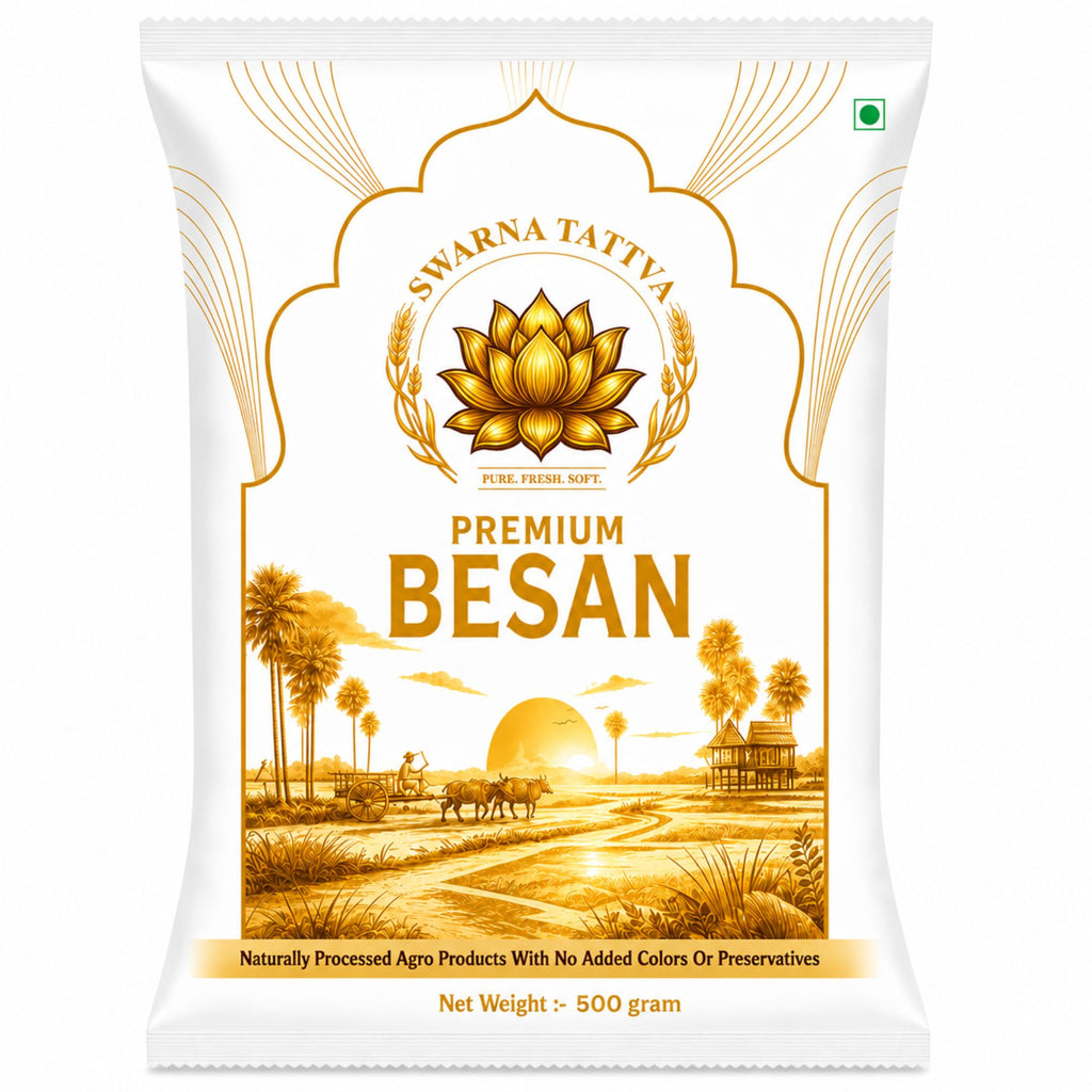 Swarnatattva Premium Besan (Gram Flour) – 500g